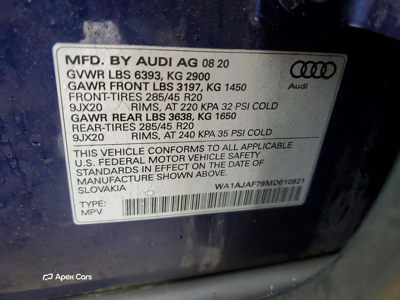 Audi Q7 2021