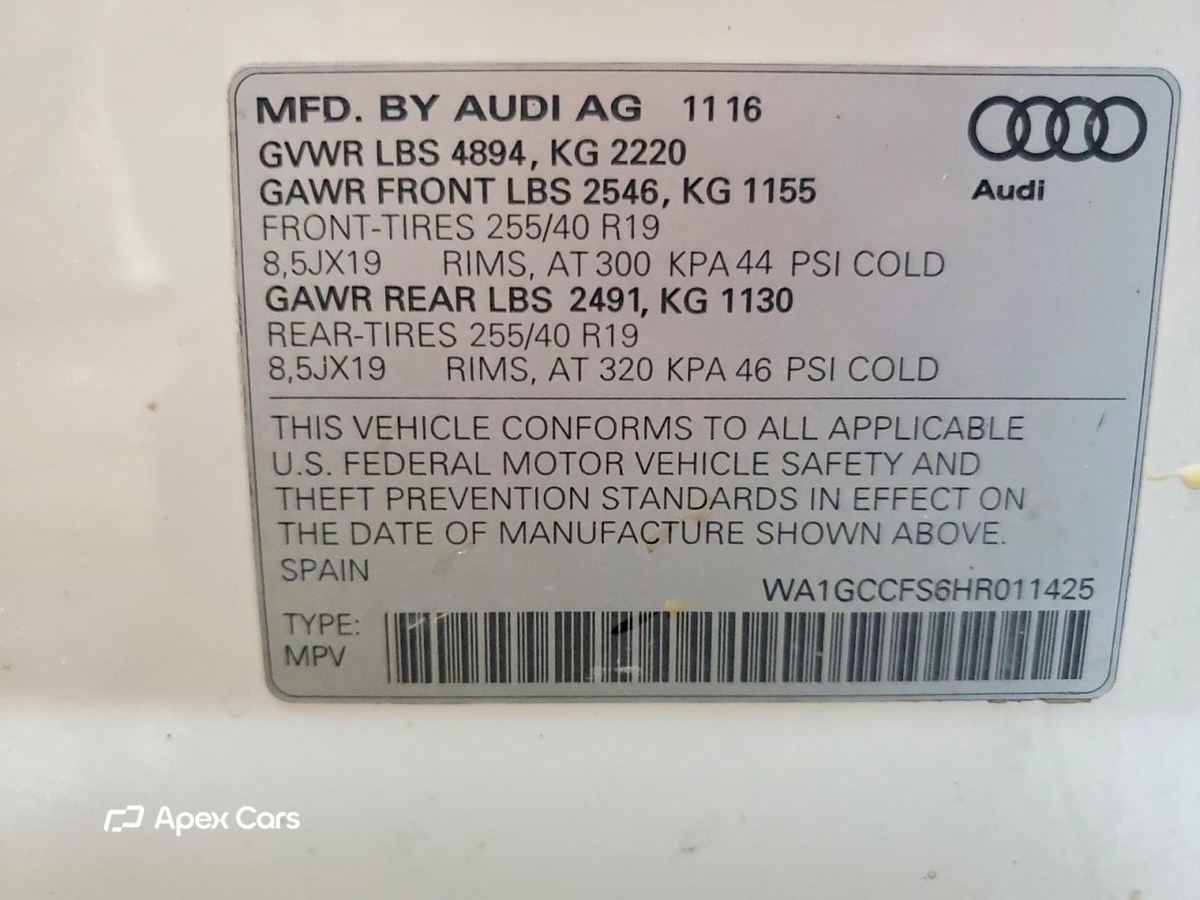 Audi Q3 2017