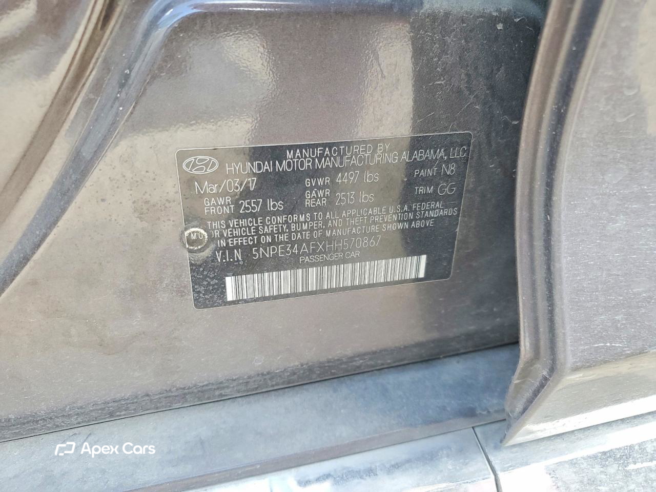 Hyundai Sonata 2017