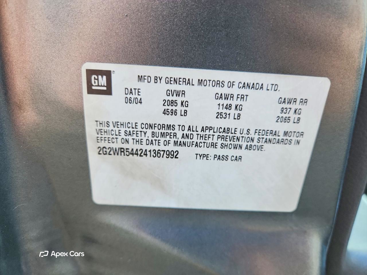 Pontiac Grand Prix 2004