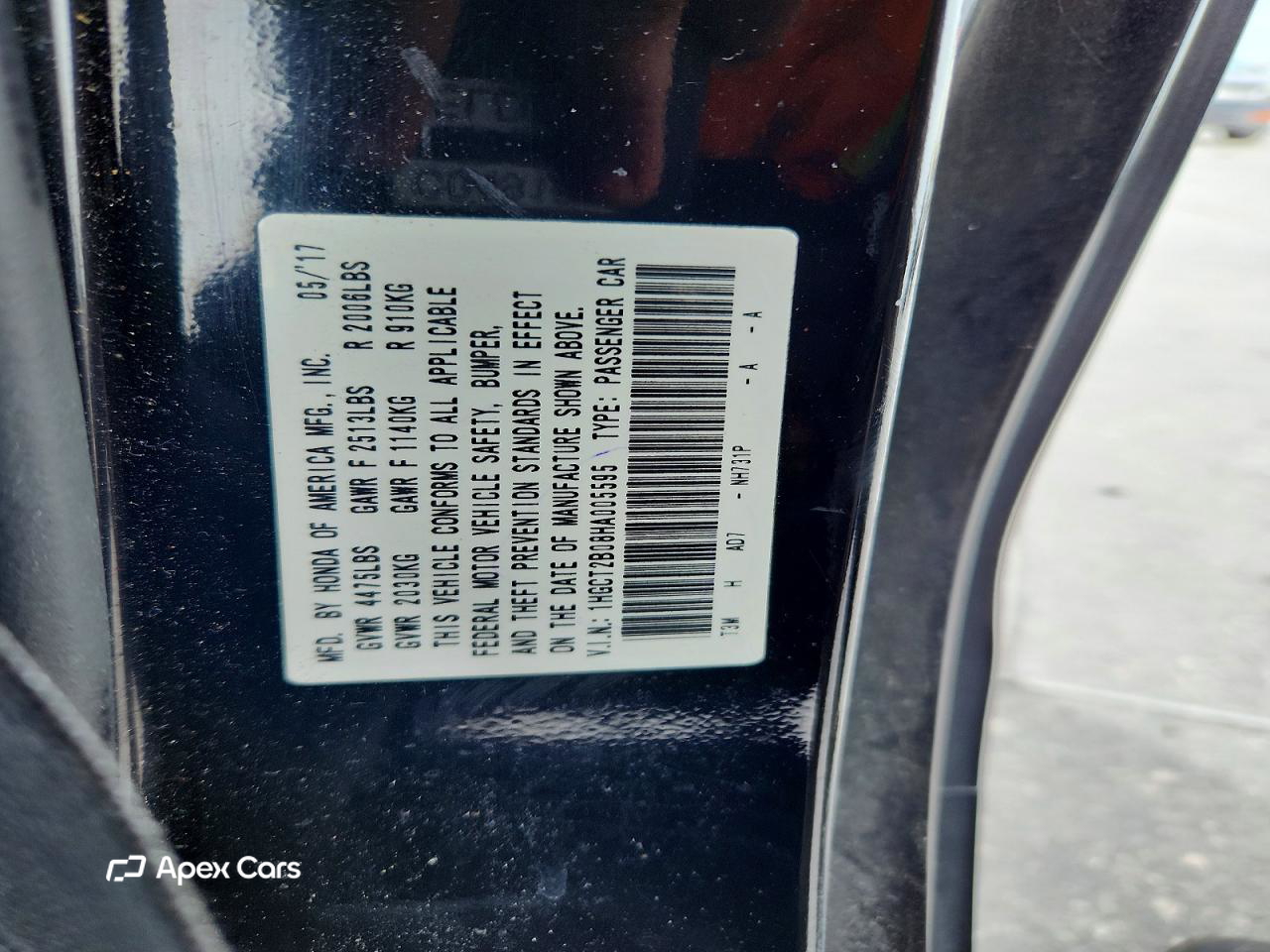 Honda Accord 2017