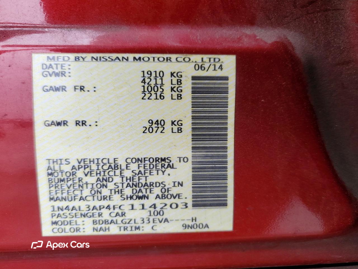 Nissan Altima 2015