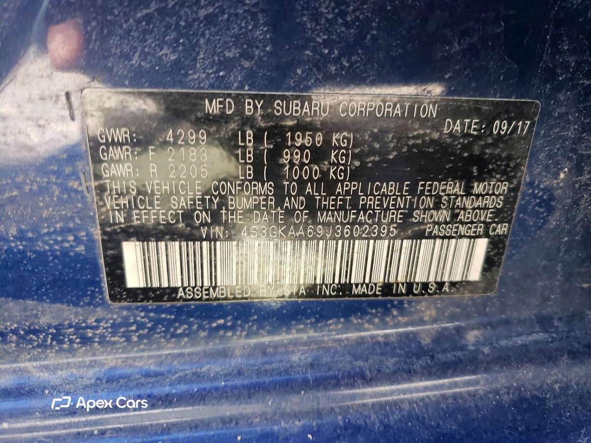 Subaru Impreza 2018