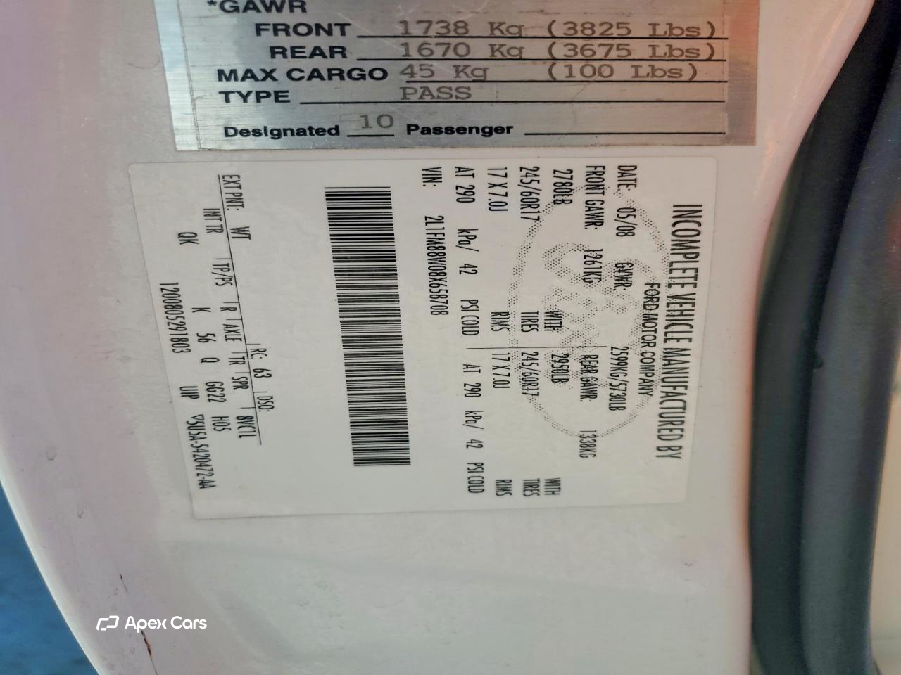 Lincoln Town Car 2008