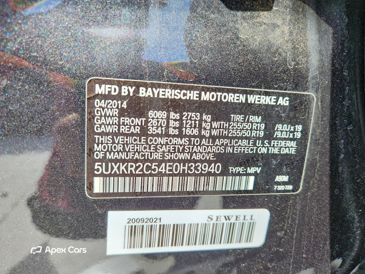 BMW X5 2014