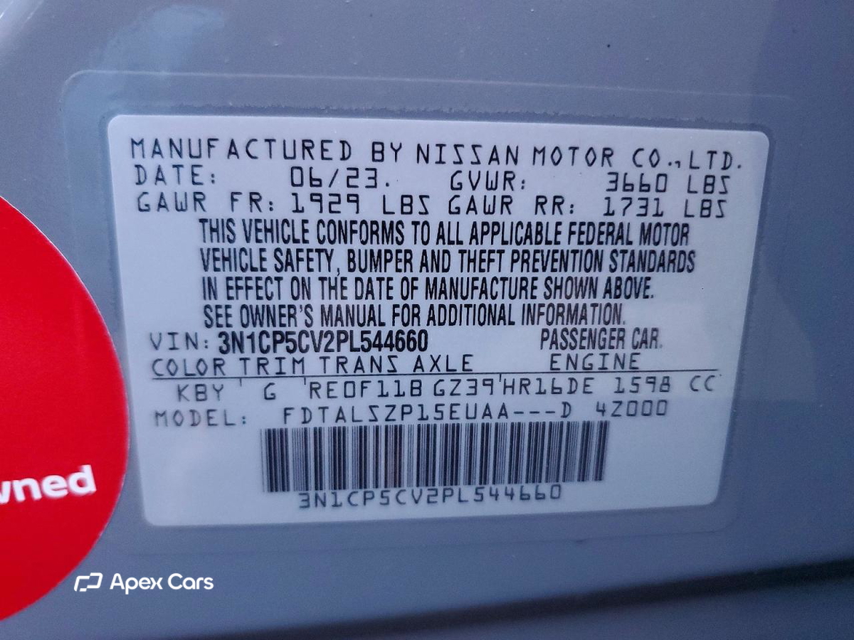 Nissan Kicks 2023