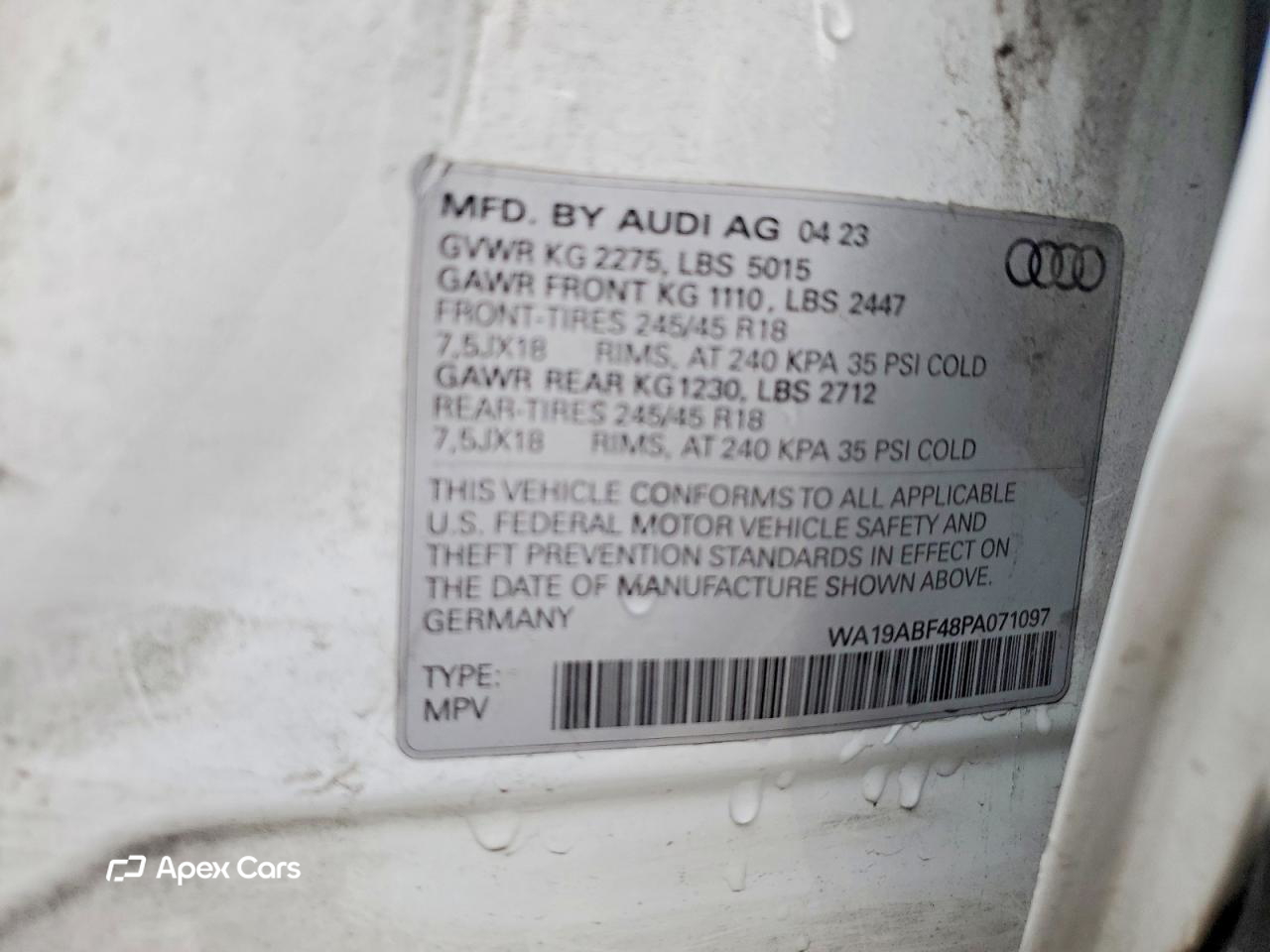Audi A4 2023