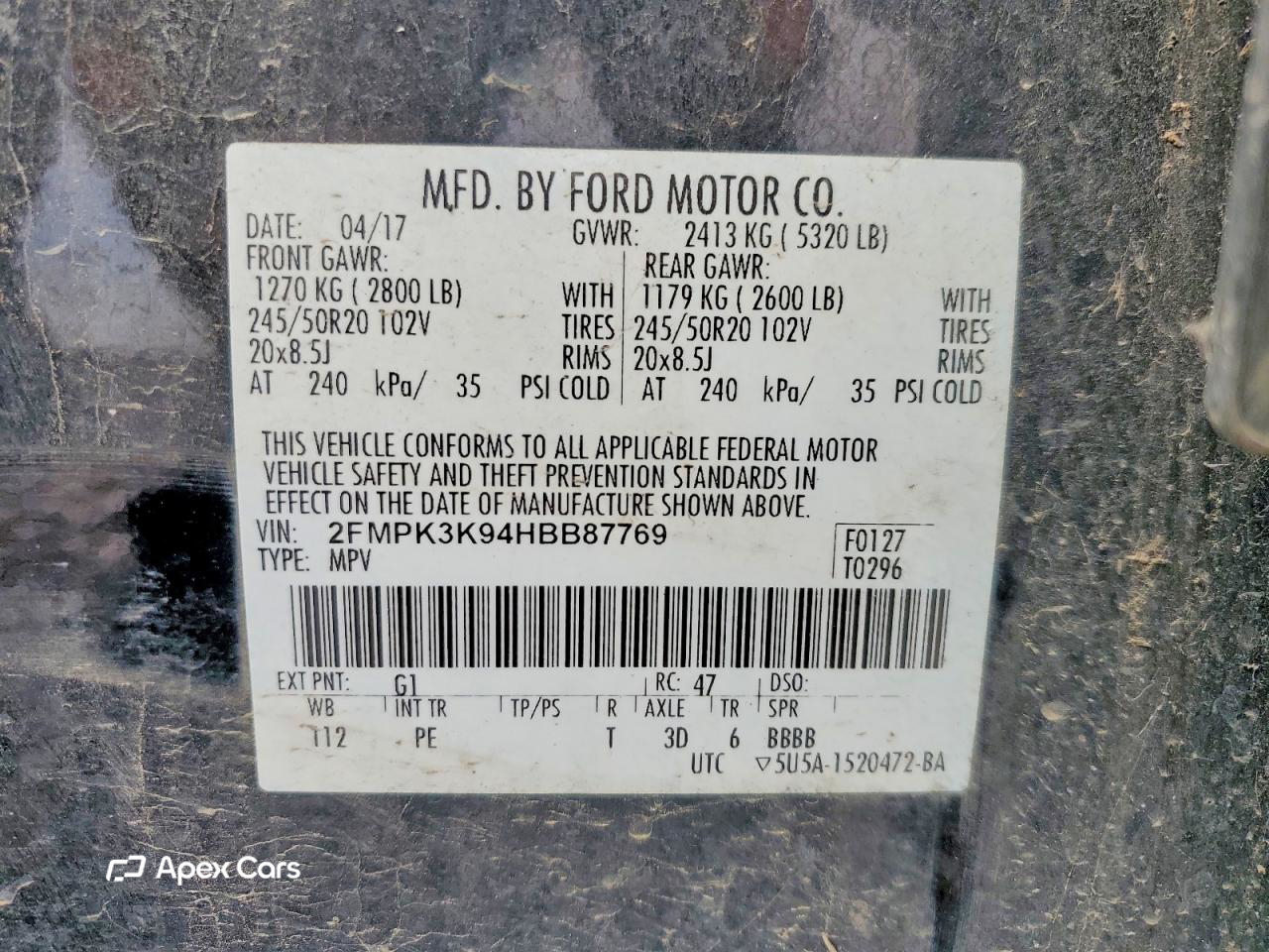 Ford Edge 2017