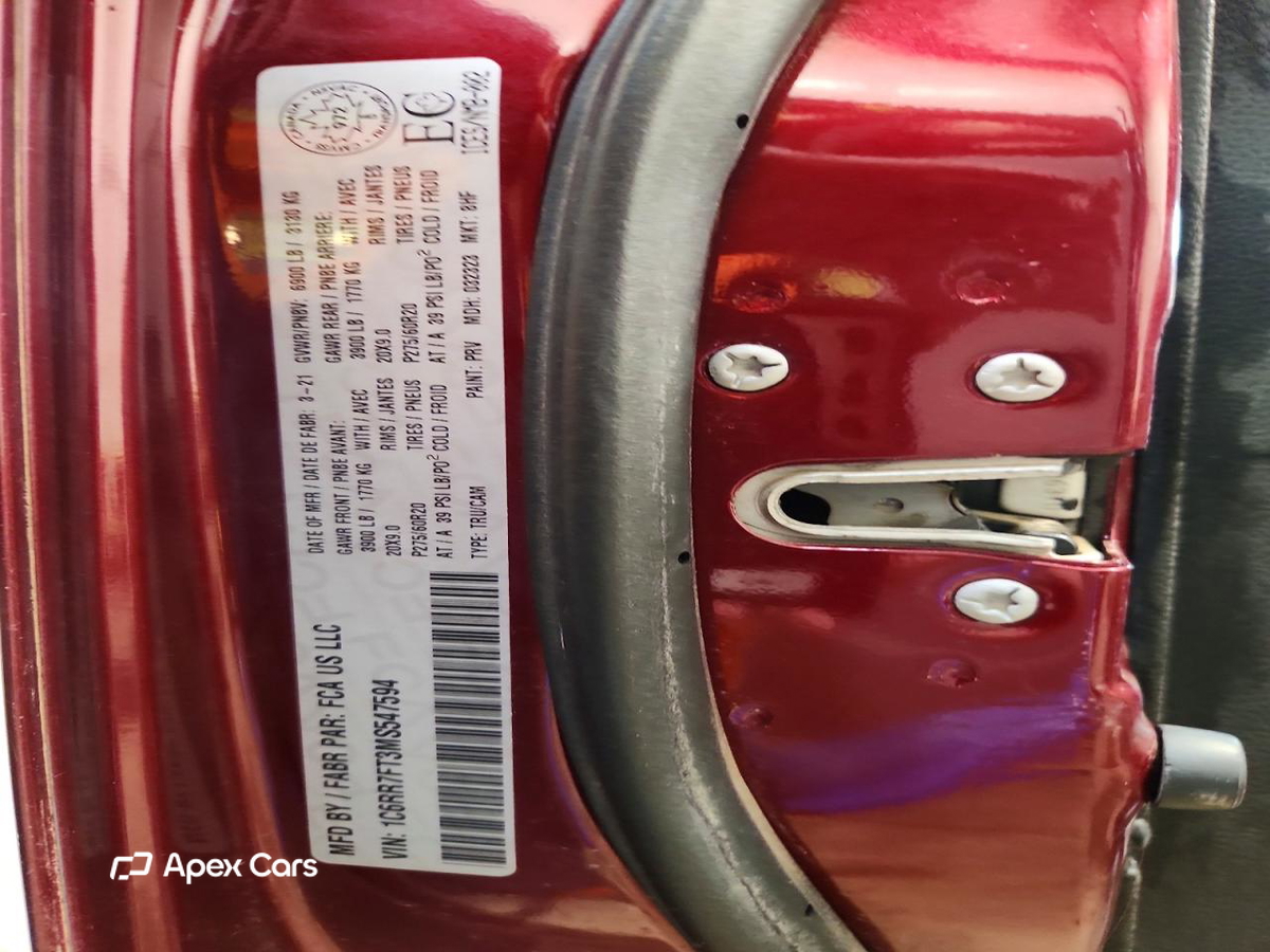 RAM 1500 2021