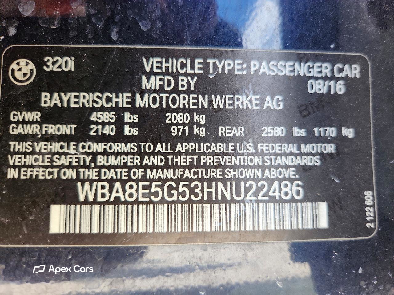 BMW Series 3 2017
