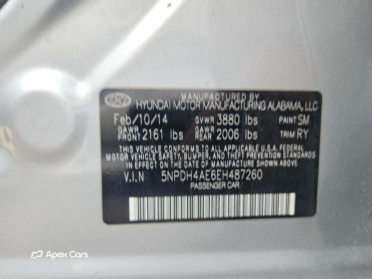 Hyundai Elantra 2014