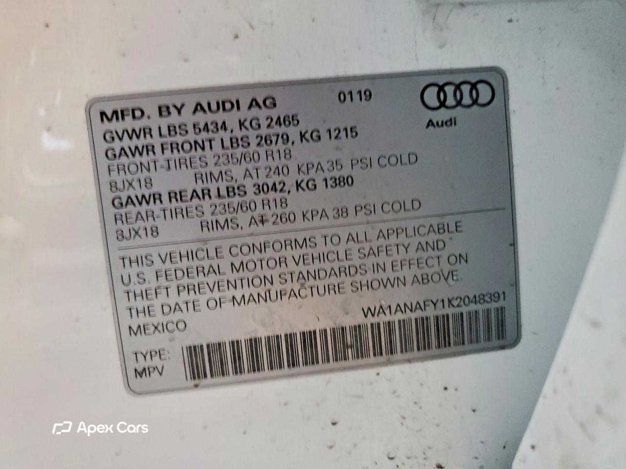 Audi Q5 2019