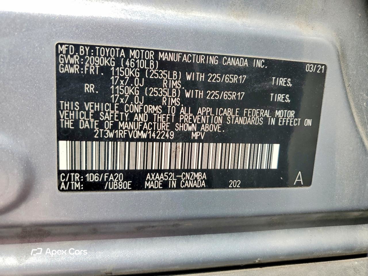 Toyota RAV 4 2021