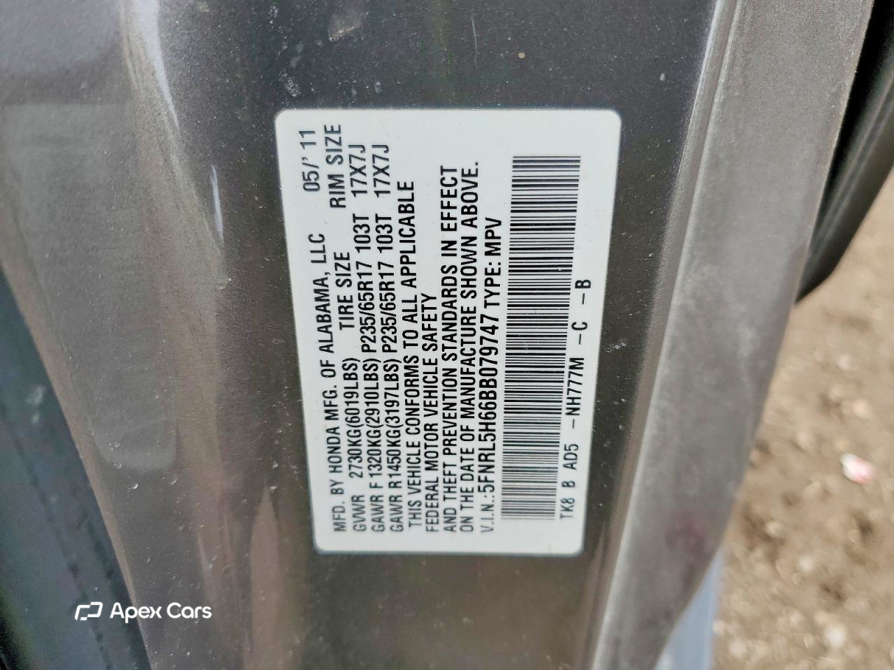 Honda Odyssey 2011