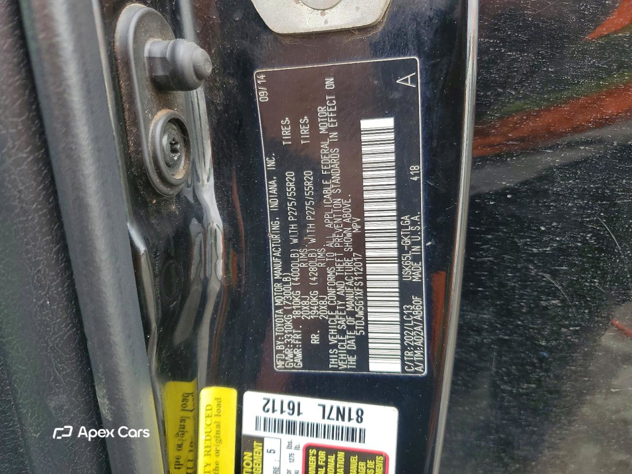 Toyota Sequoia 2015
