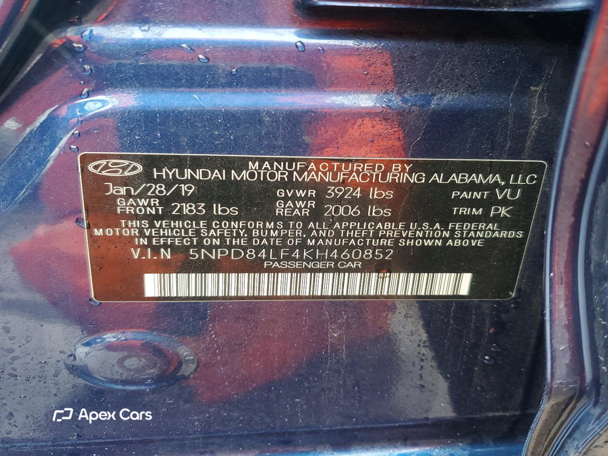 Hyundai Elantra 2019