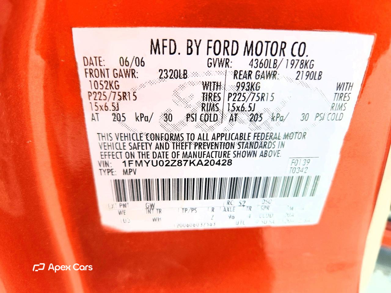 Ford Escape 2007