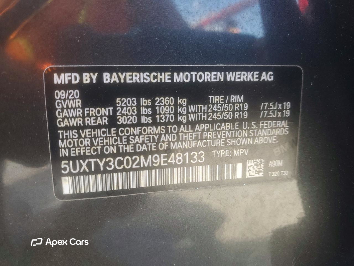 BMW X3 2021