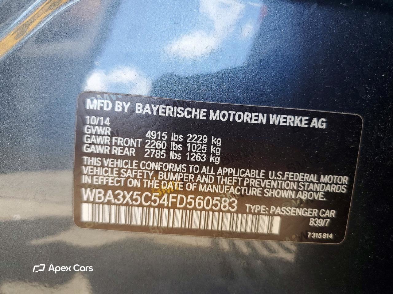 BMW Series 3 2015
