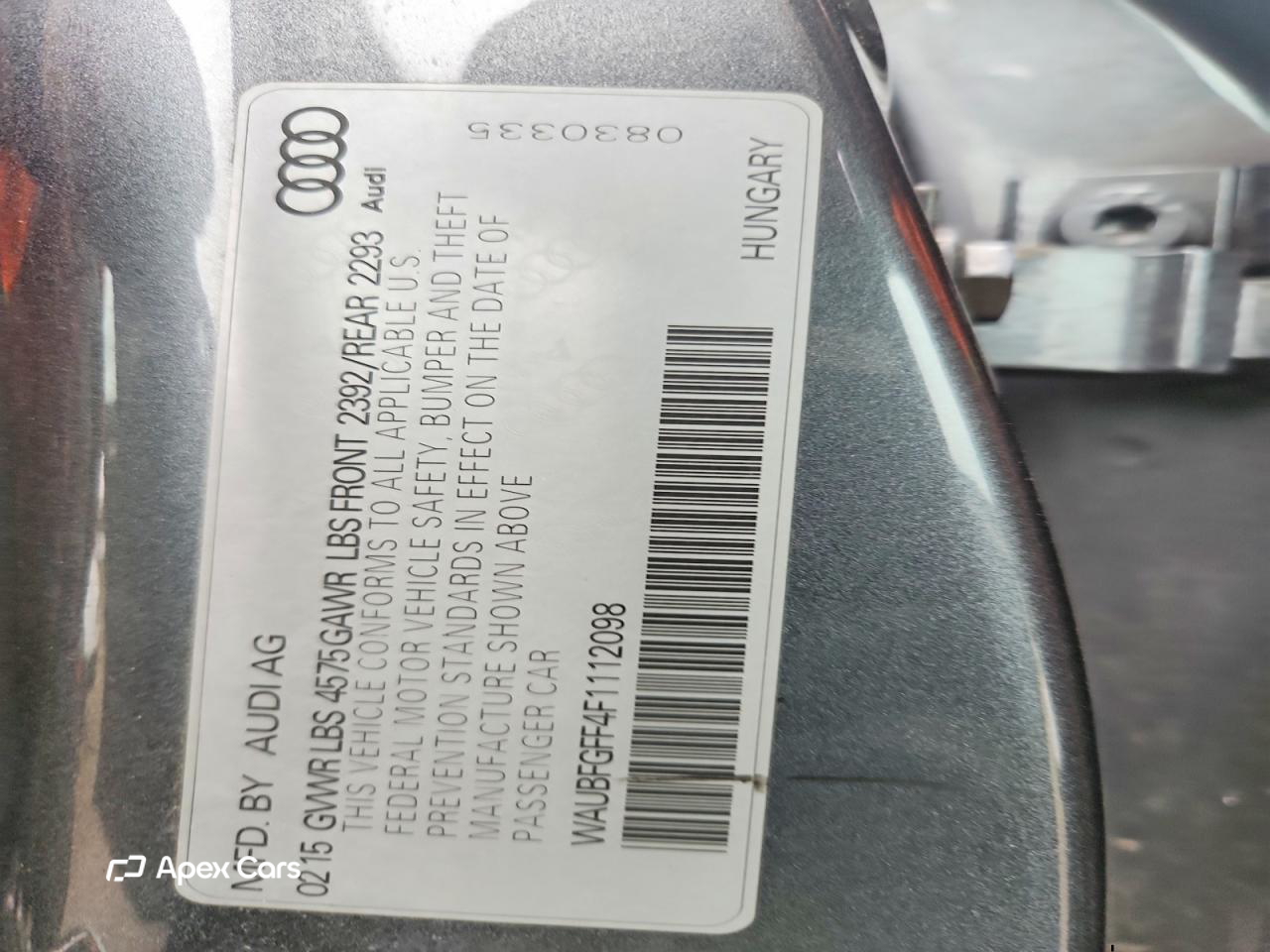Audi A3 2015