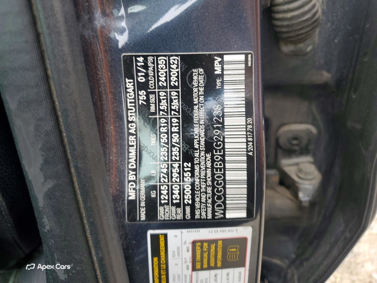 Mercedes-Benz GLK-klasse 2014