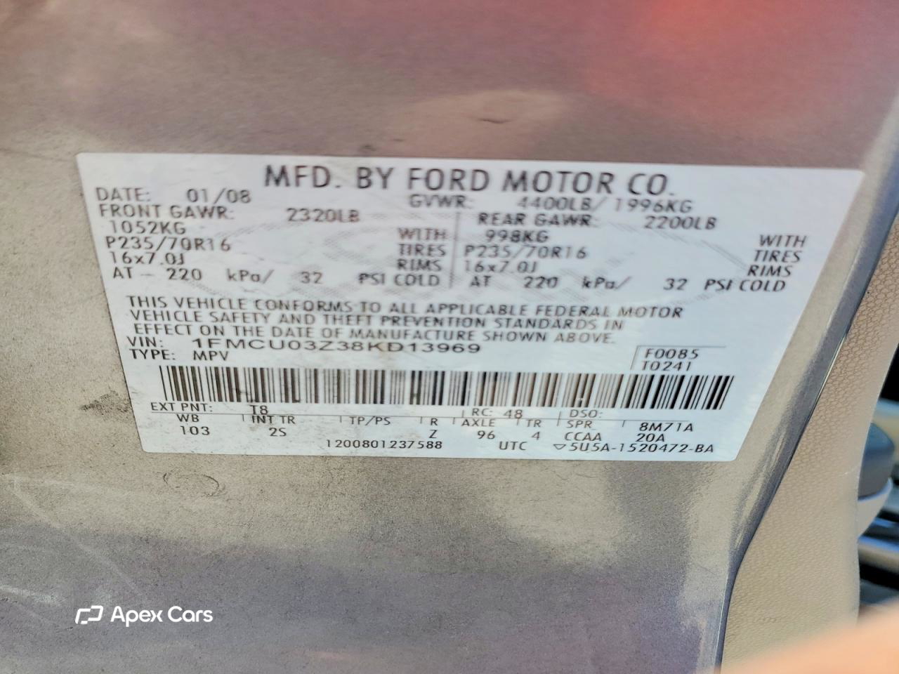 Ford Escape 2008