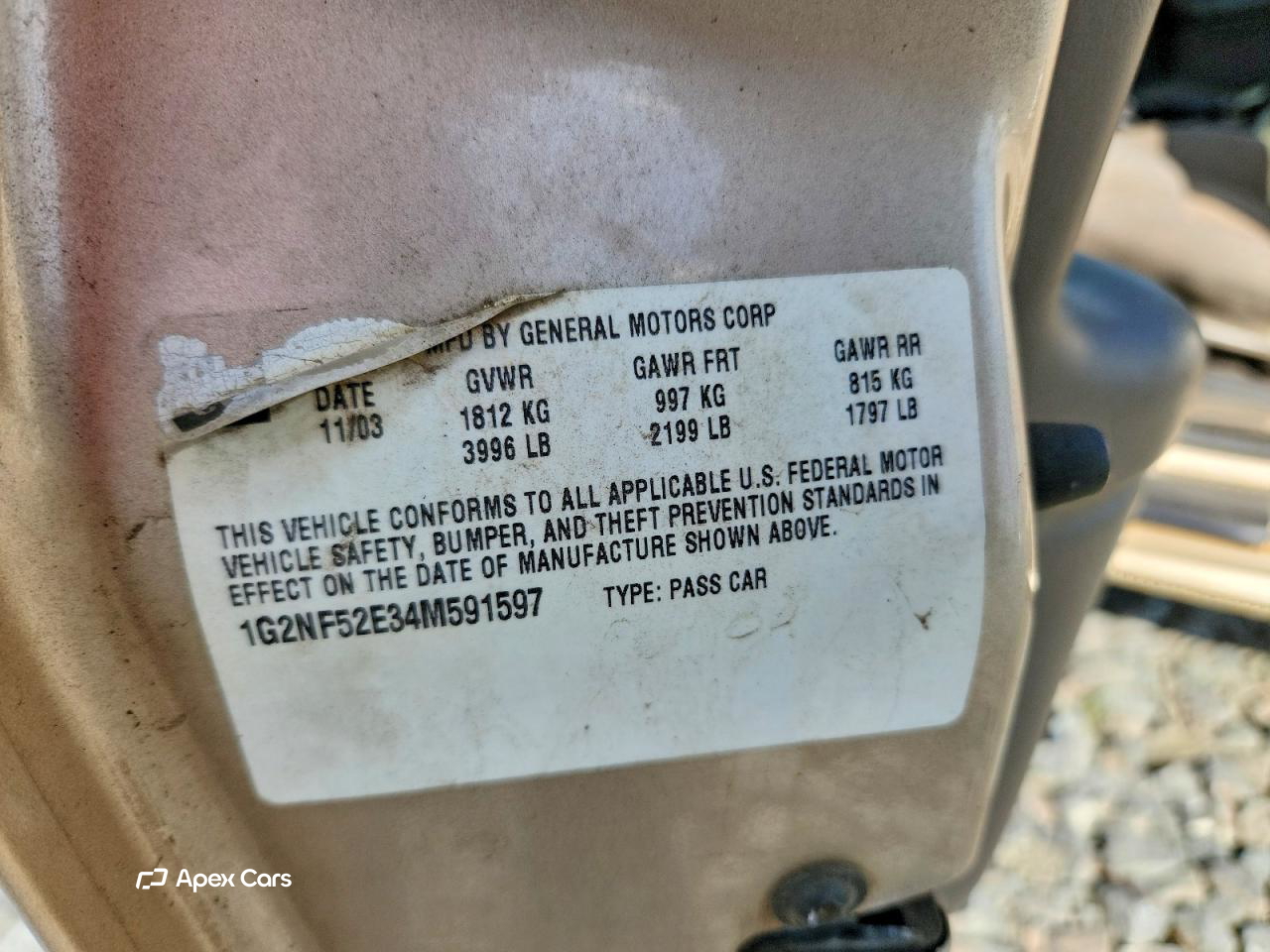 Pontiac Grand AM 2004