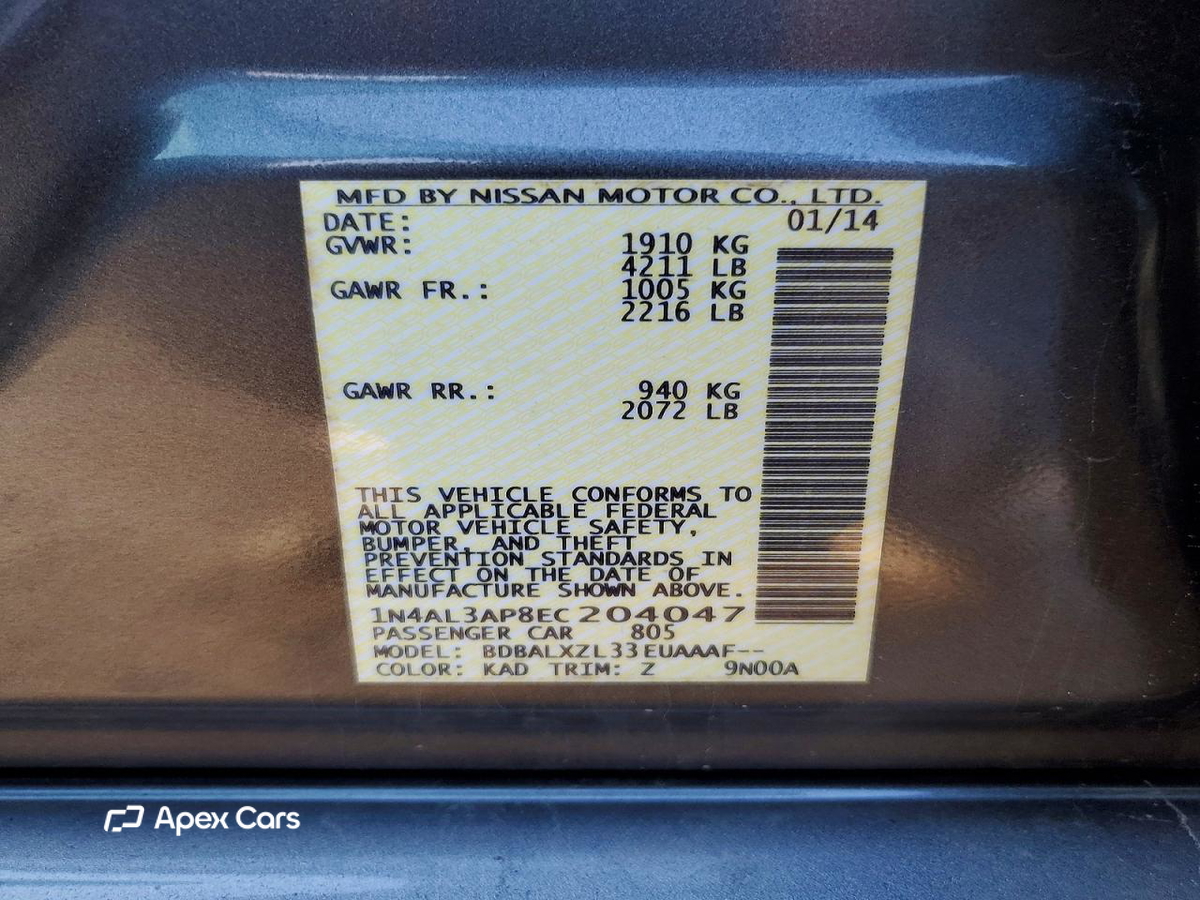 Nissan Altima 2014