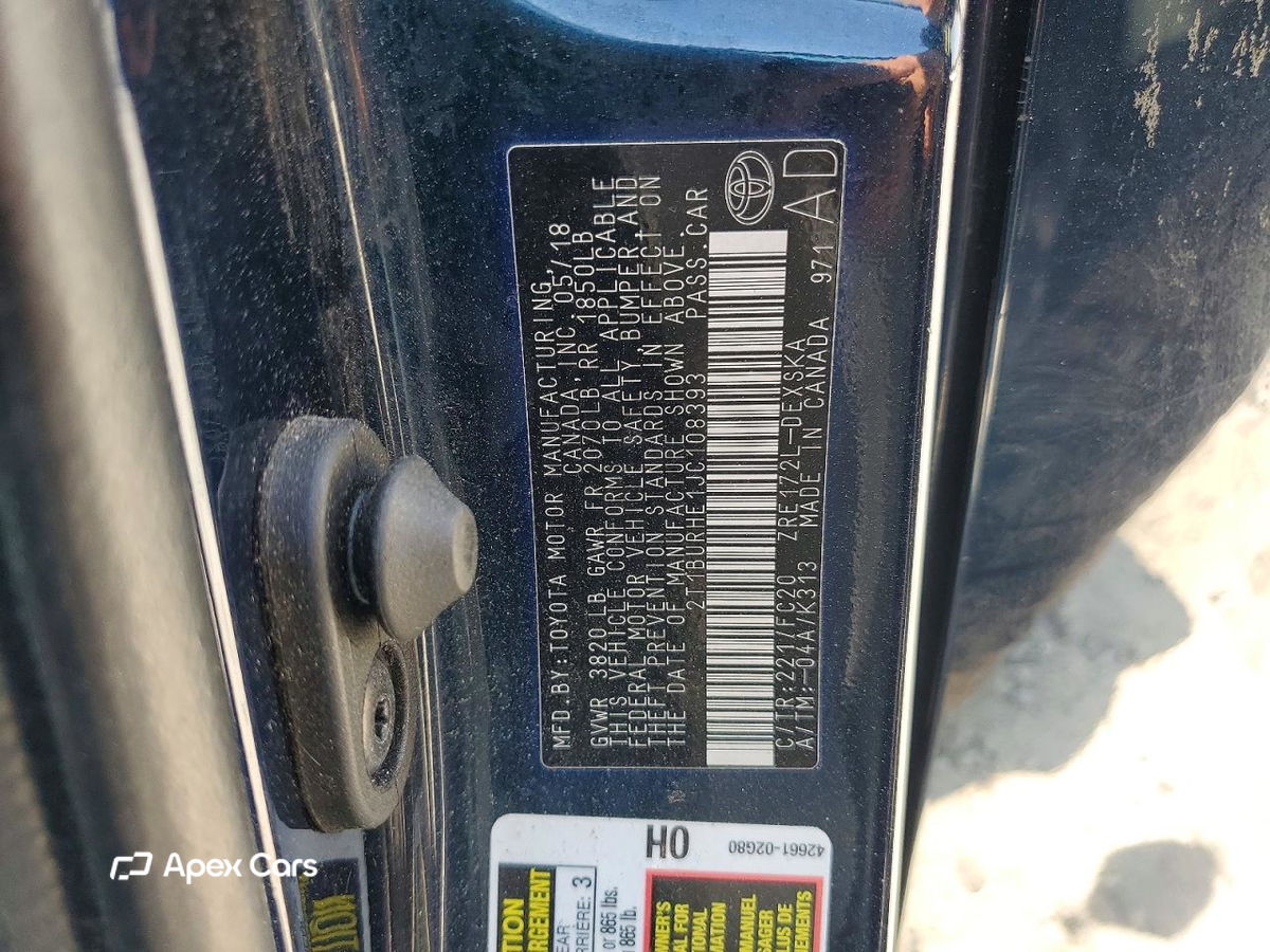 Toyota Corolla 2018