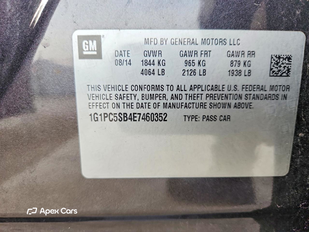 Chevrolet Cruze 2014
