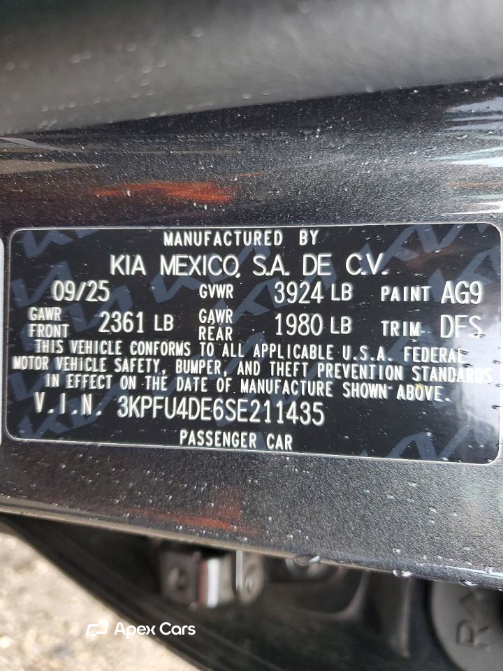 Kia K4 2025
