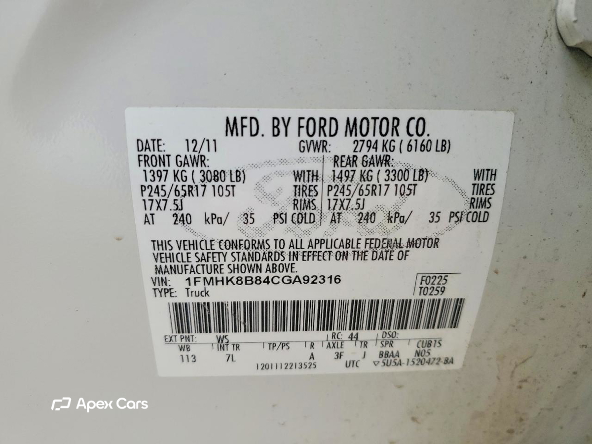 Ford Explorer 2012