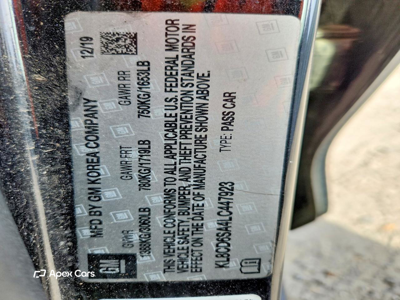 Chevrolet Spark 2020