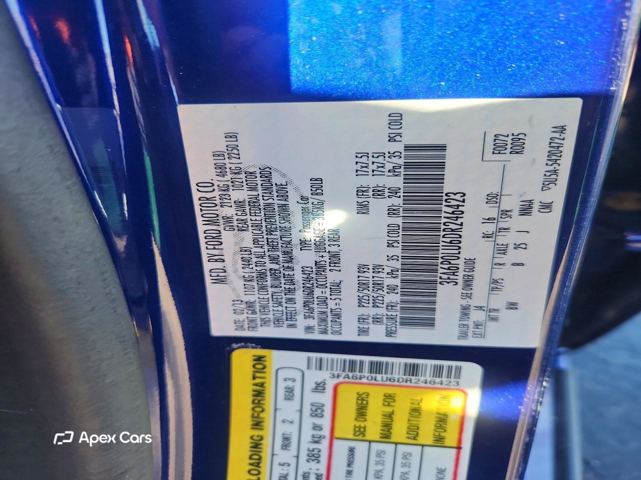 Ford Fusion 2013