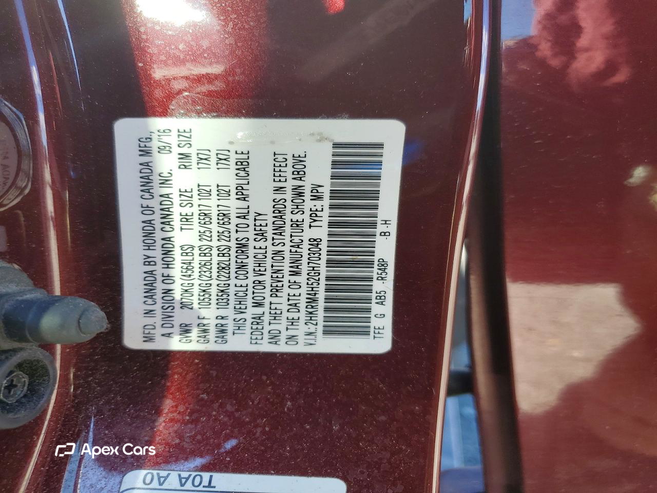 Honda CR-V 2016