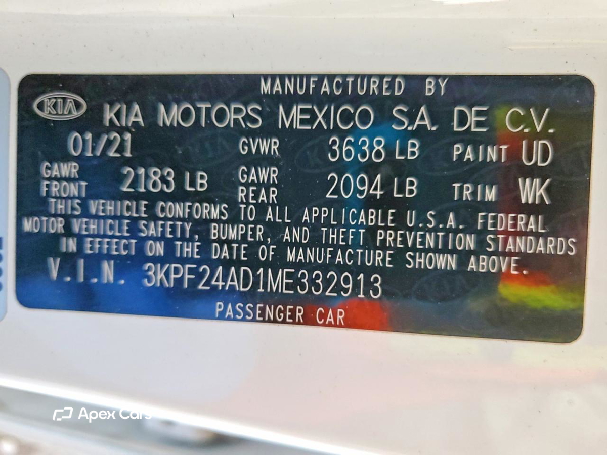 Kia Forte 2021