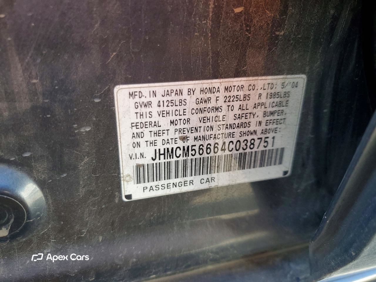 Honda Accord 2004