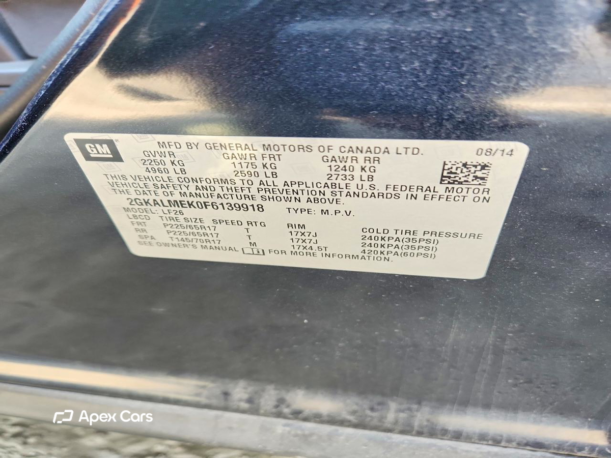 GMC Terrain 2015