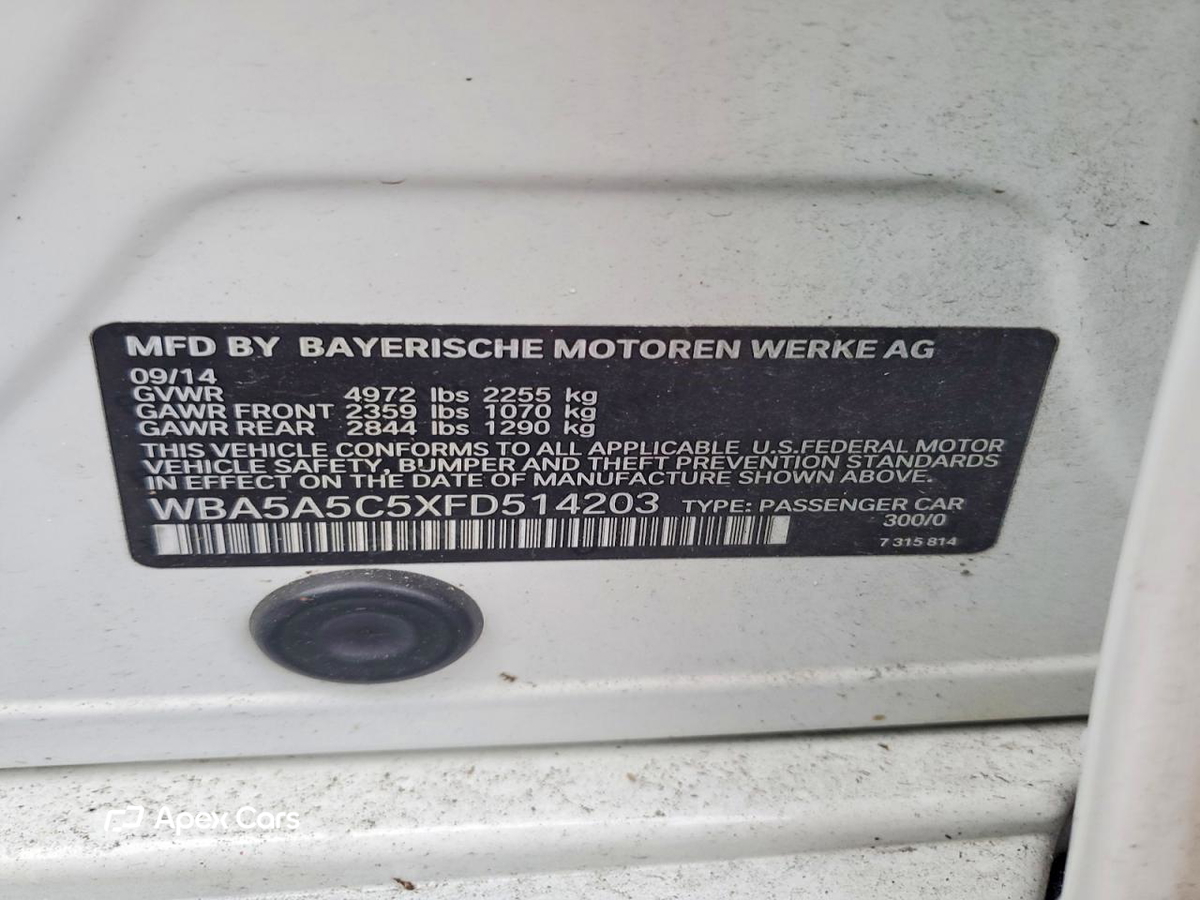 BMW Series 5 2015