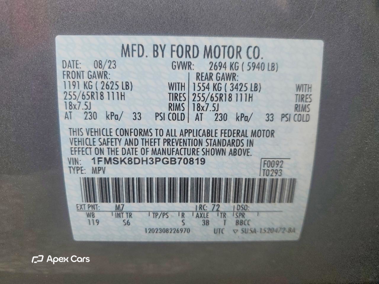 Ford Explorer 2023