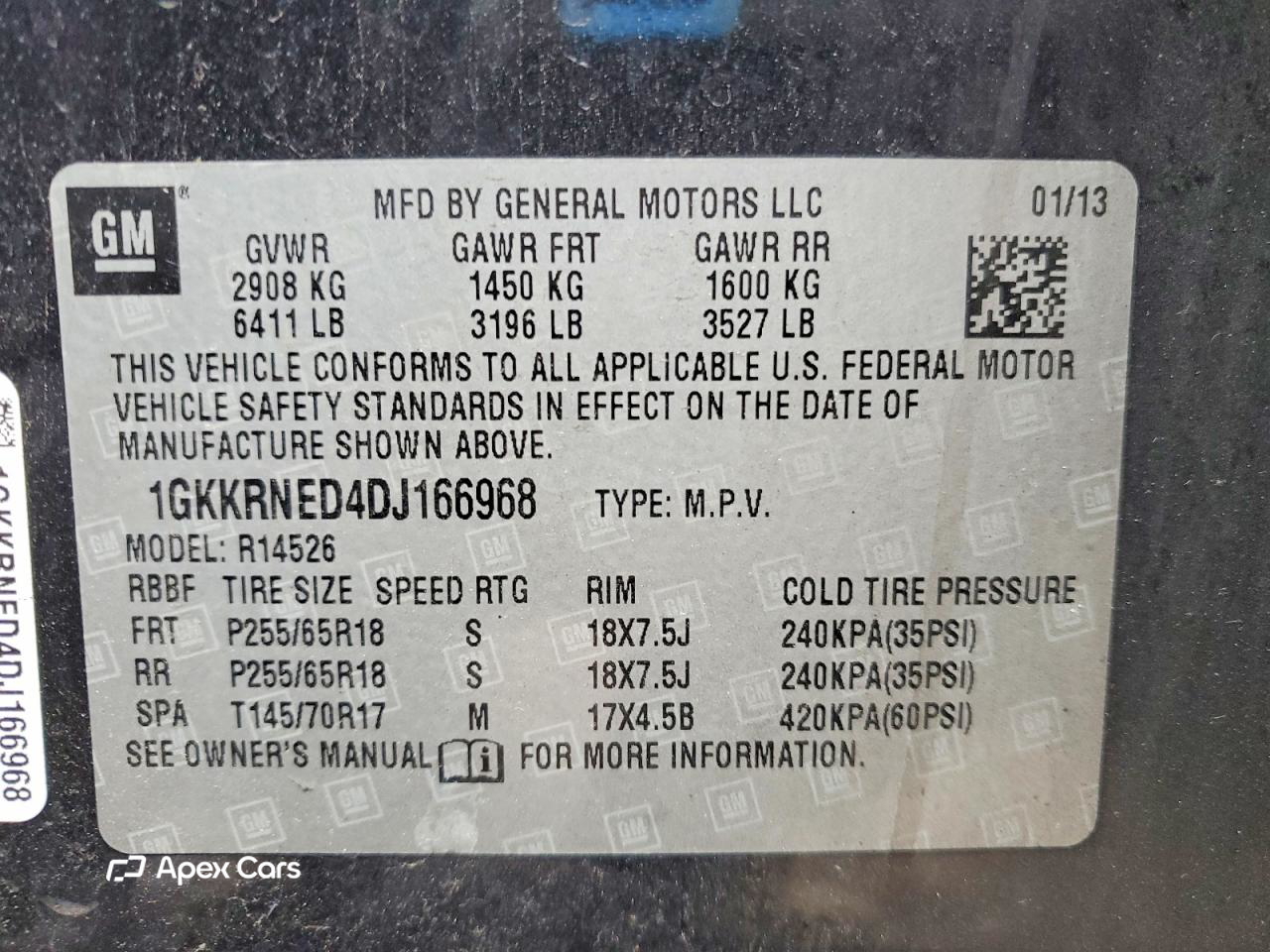GMC Acadia 2013