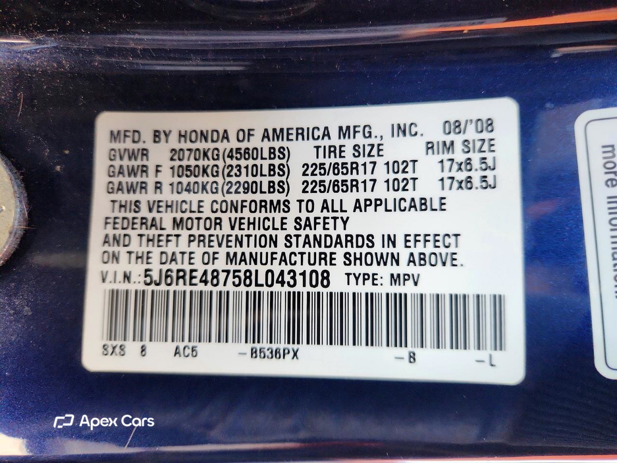 CR-V 2008
