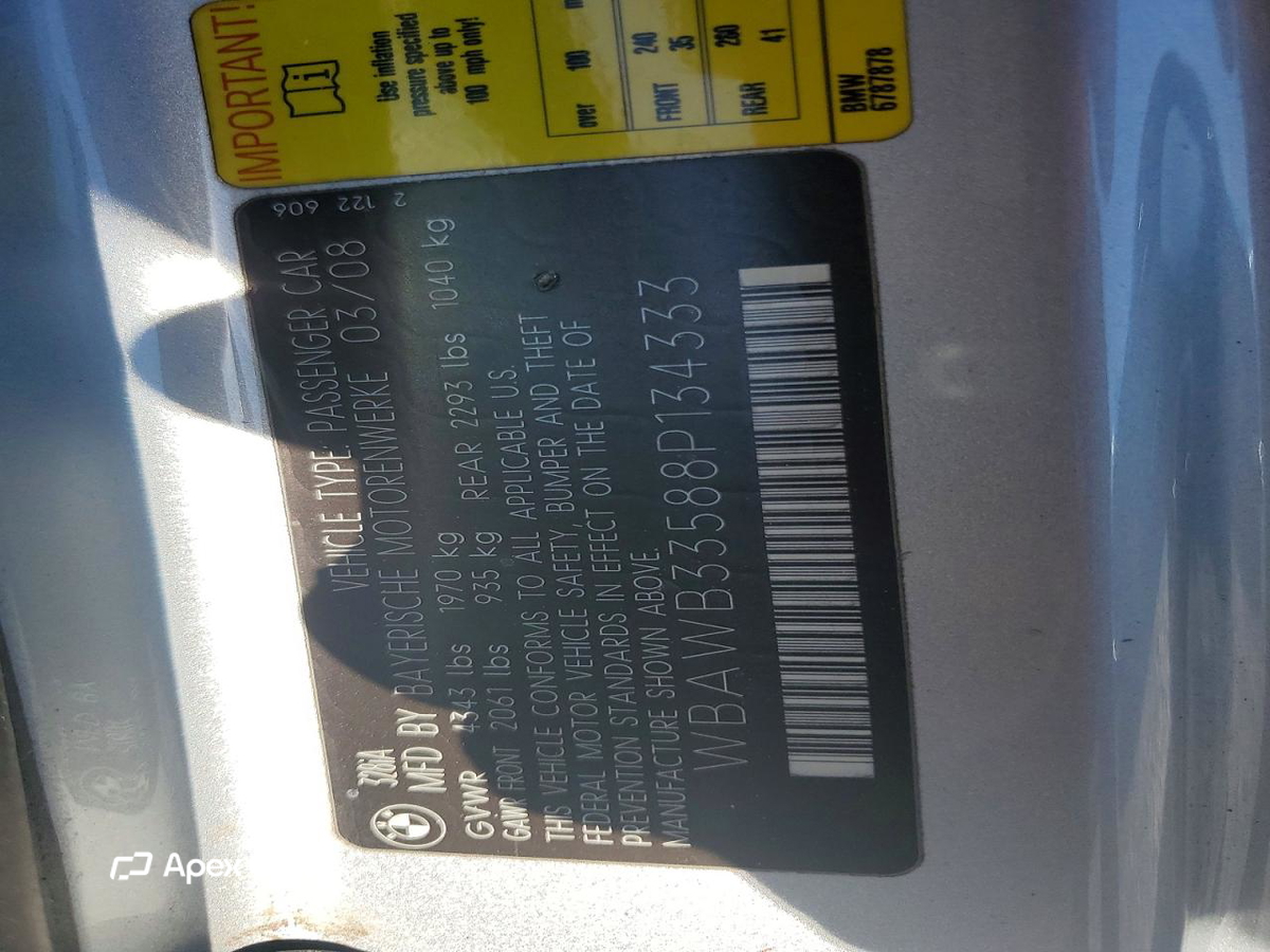 BMW Series 3 2008
