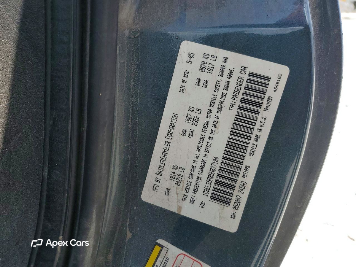 Chrysler Sebring 2005