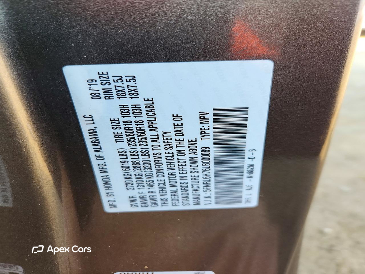 Honda Odyssey 2020