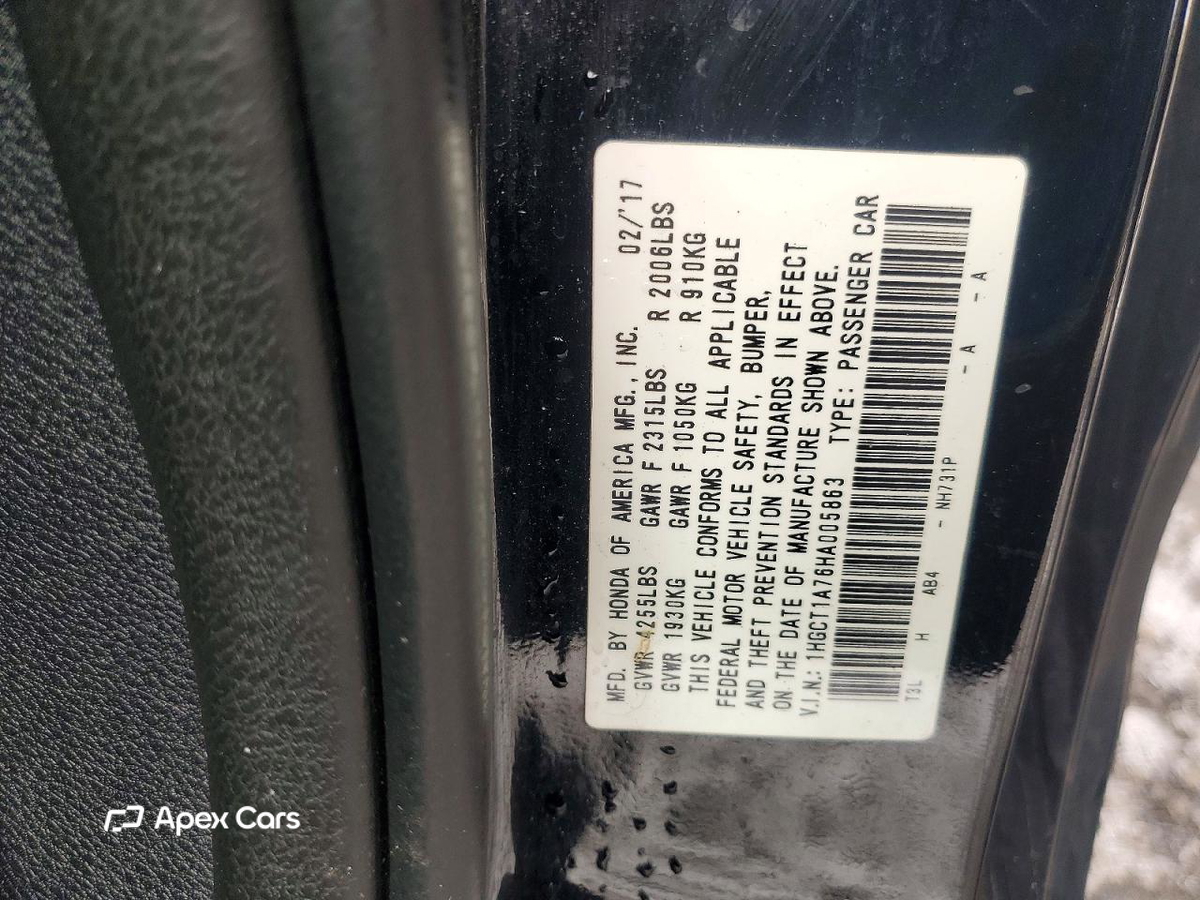 Honda Accord 2017