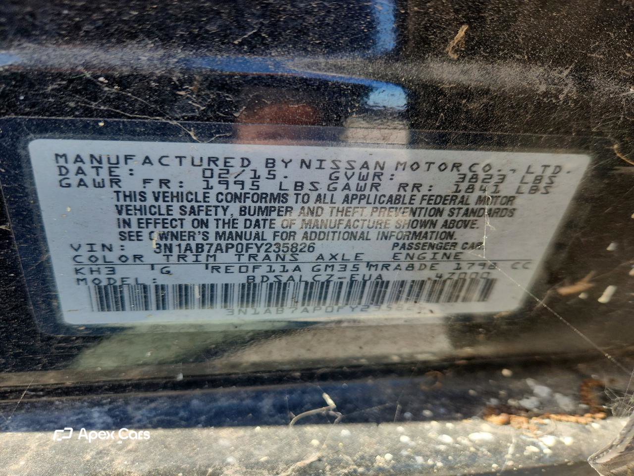 Nissan Sentra 2015