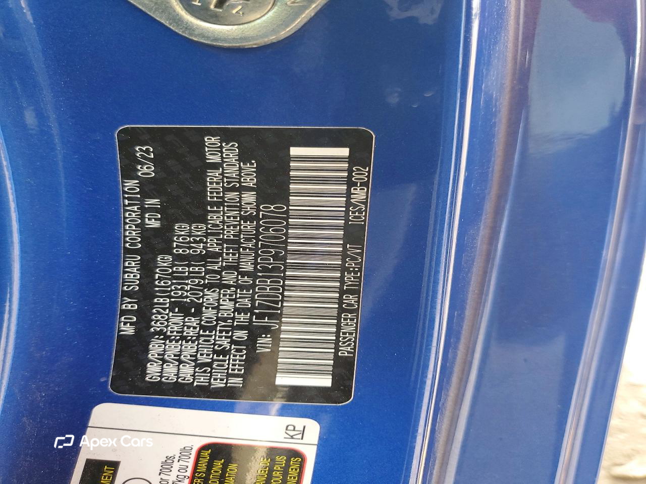 Subaru BRZ 2023