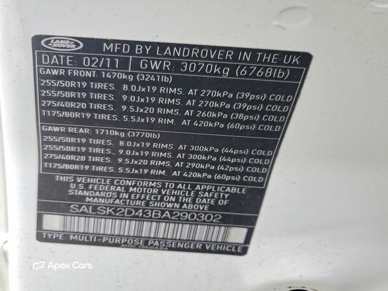 Land Rover Range Rover 2011