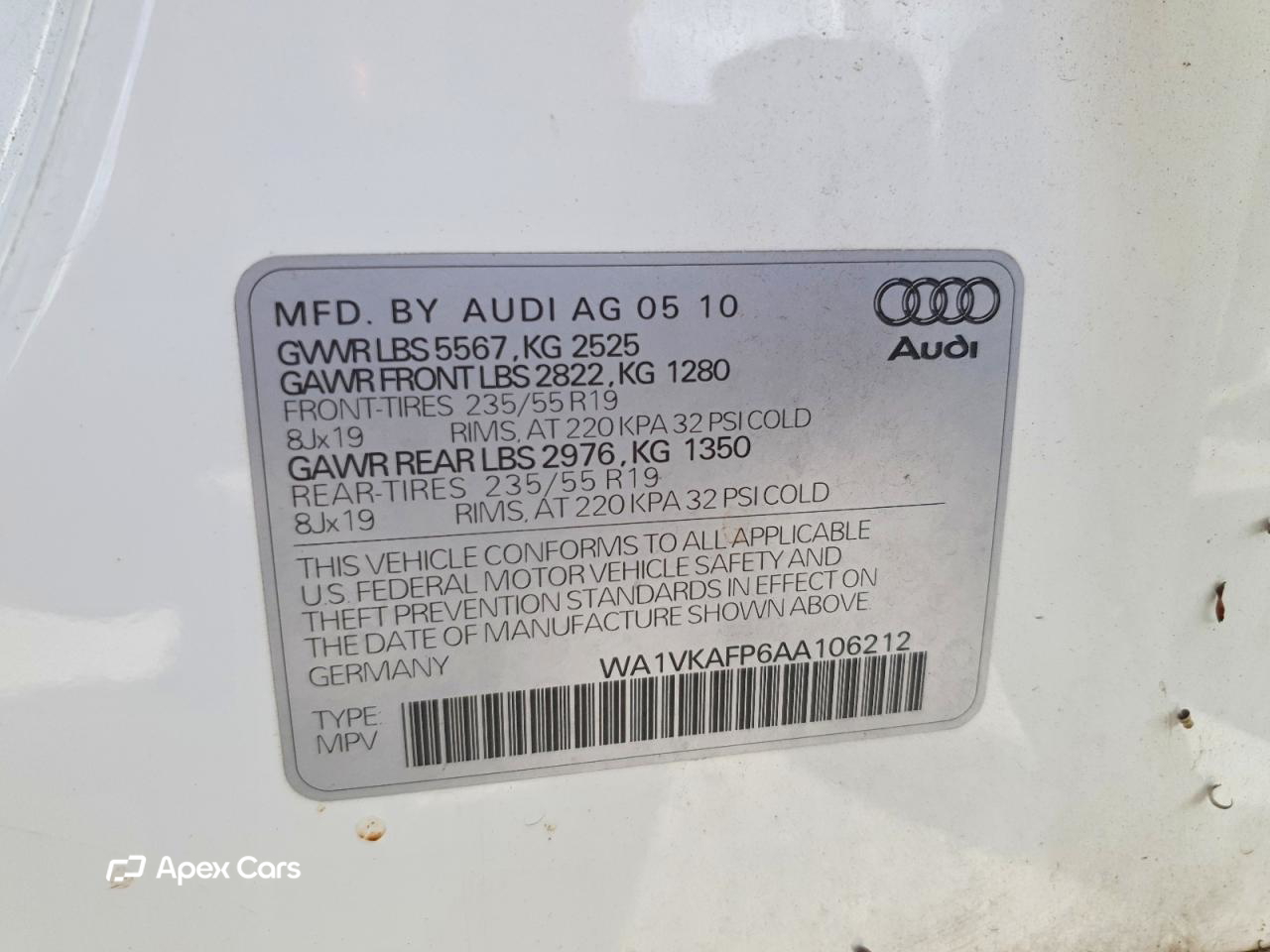 Audi Q5 2010